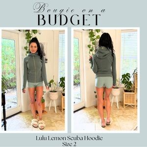 lululemon athletica Green Scuba Hoodie